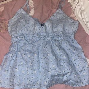 Brandy Melville Floral Tank